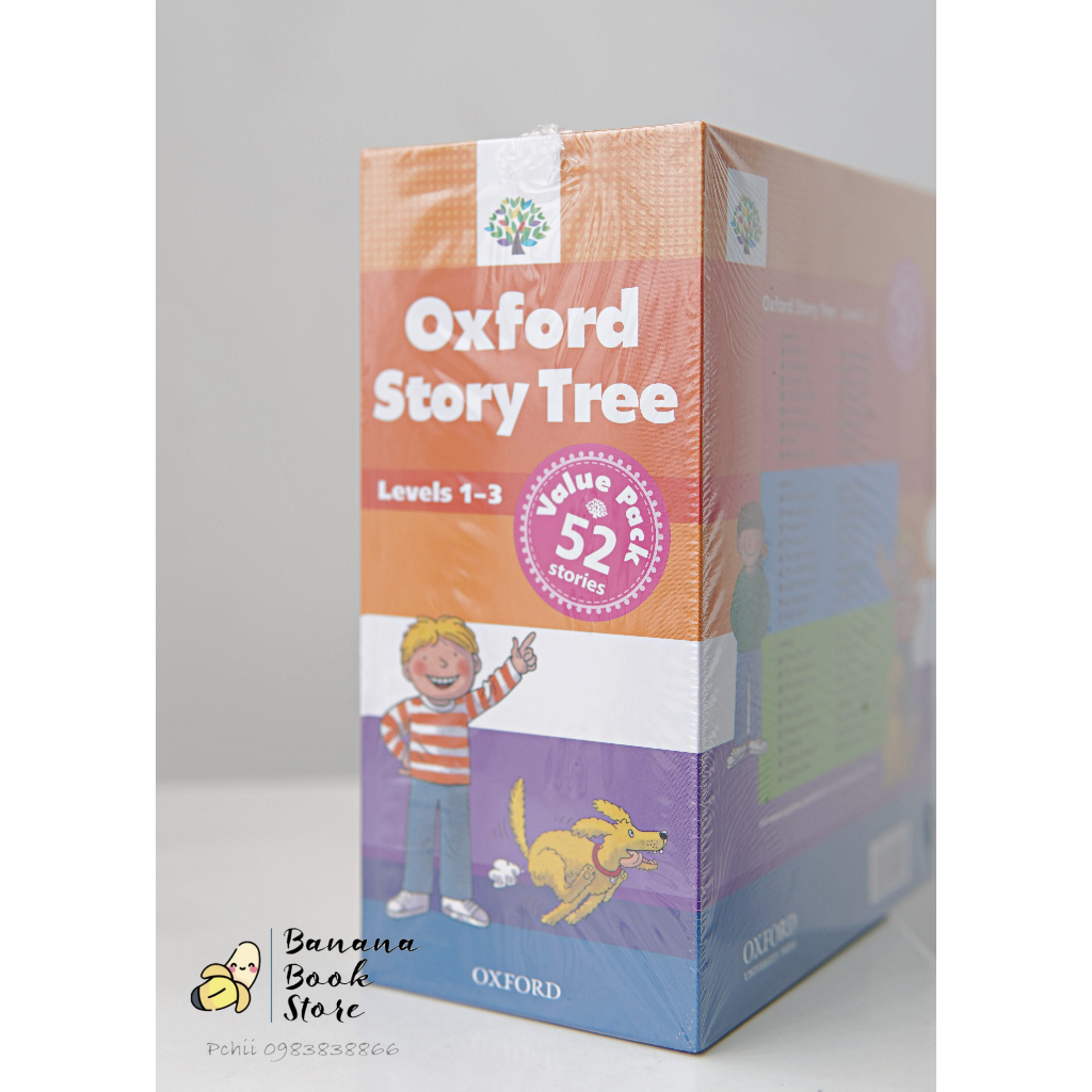 Bộ series Oxford Story Tree level 1-3, Có audio 52q