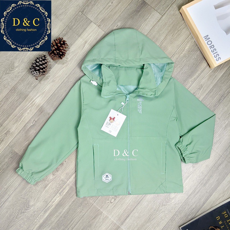 Áo khoác gió 2 lớp cho bé trai, bé gái