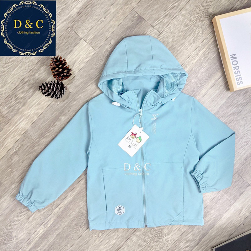 Áo khoác gió 2 lớp cho bé trai, bé gái