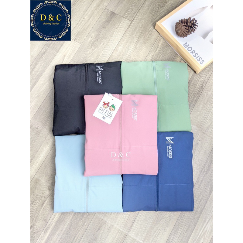 Áo khoác gió 2 lớp cho bé trai, bé gái