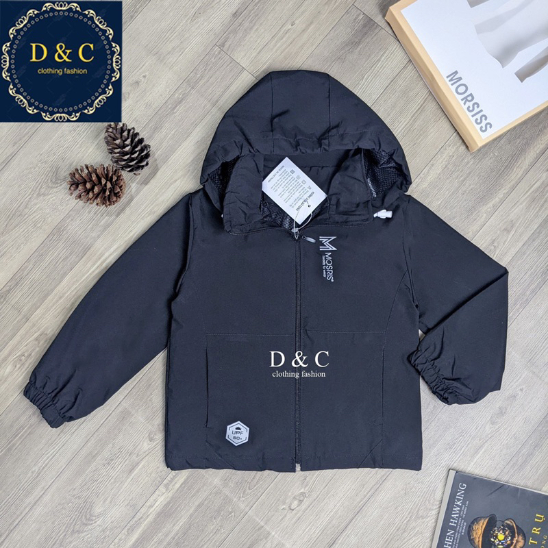 Áo khoác gió 2 lớp cho bé trai, bé gái