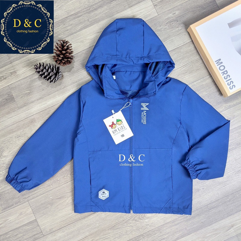 Áo khoác gió 2 lớp cho bé trai, bé gái