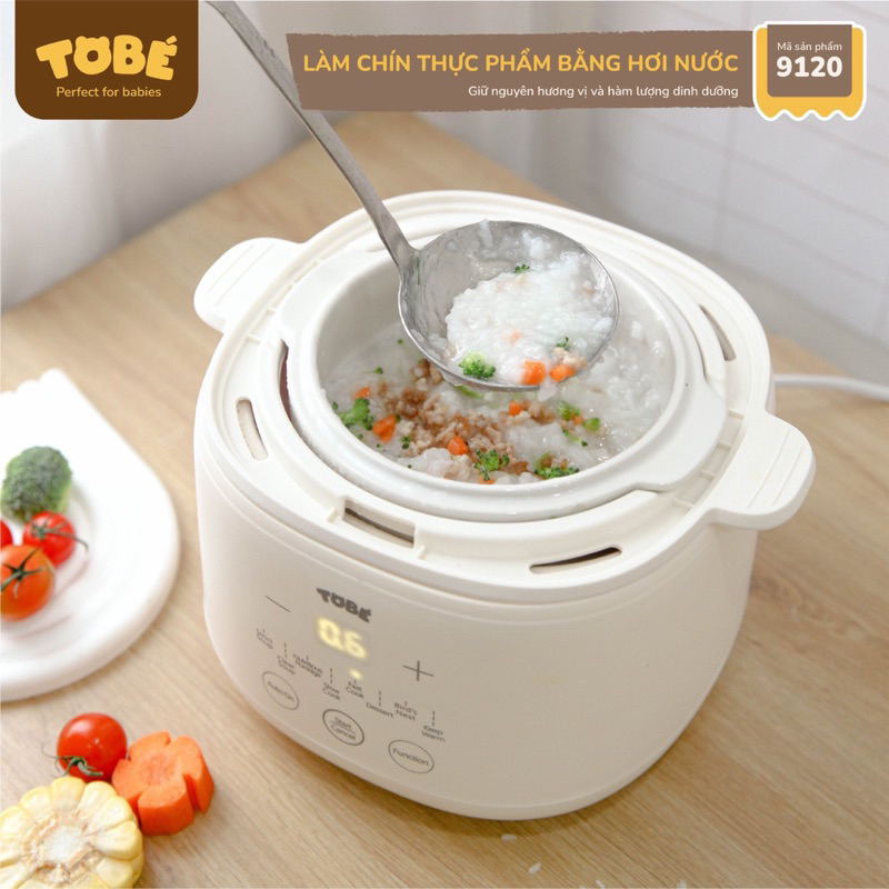 Nồi Nấu Cháo Chậm KOMI Cao Cấp Thương Hiệu TOBE