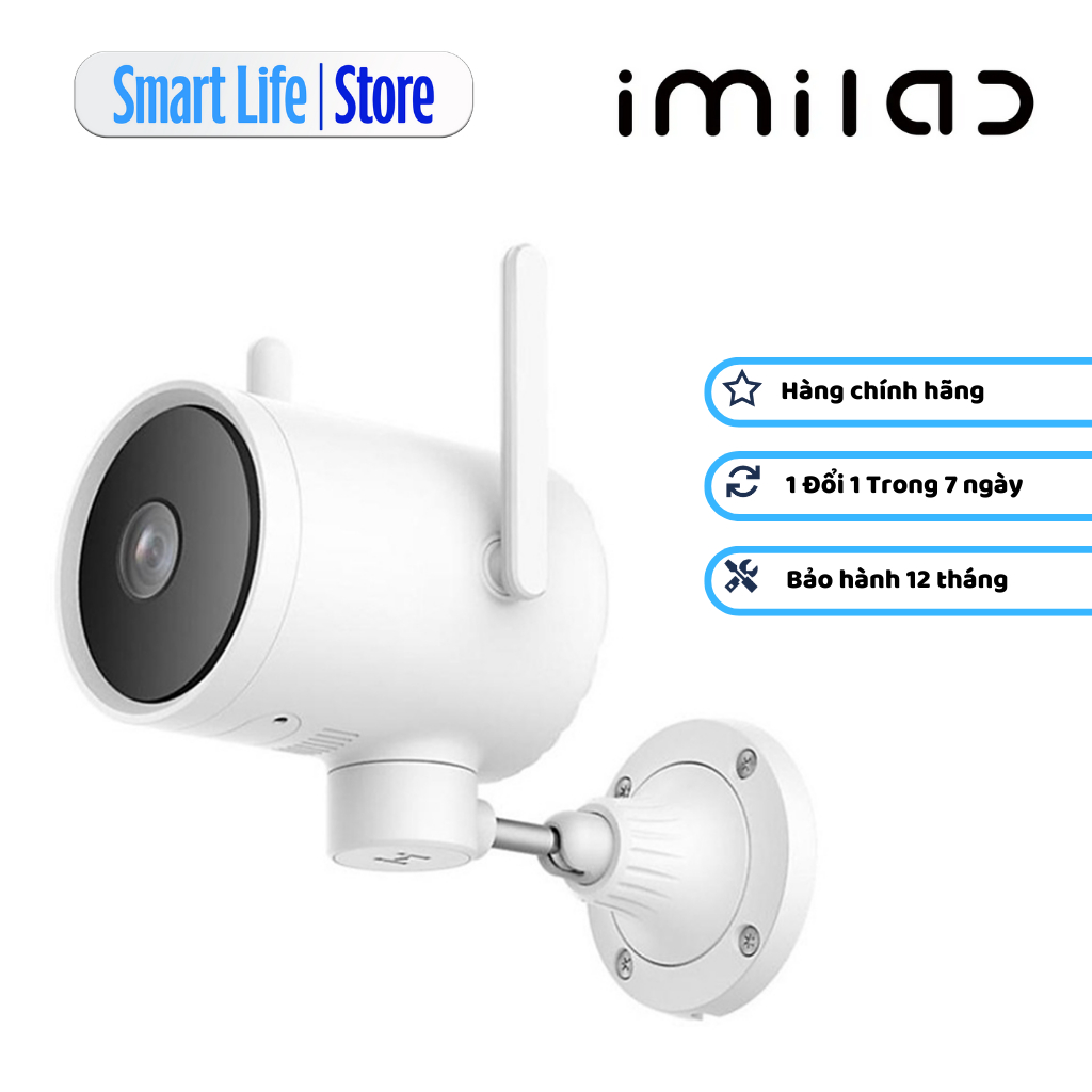 Camera giám sát ngoài trời EC3 PRO Màu Trắng chất lượng 2K