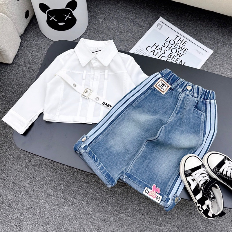 Set bộ cho bé gái siêu ngầu