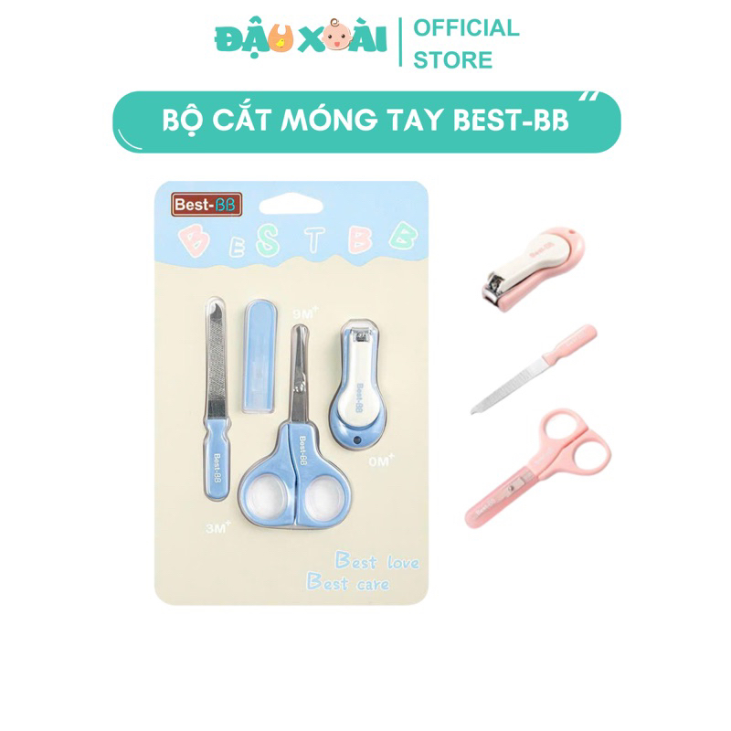 Bộ 3 bấm móng tay đa năng cho bé Best BB