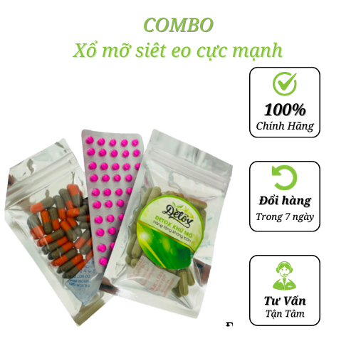 Giảm cân xổ mỡ siết eo cực mạnh đánh tan mỡ thừa