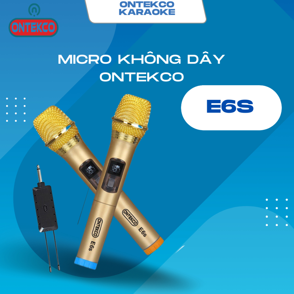 Micro Karaoke Không dây OnTekco E6S