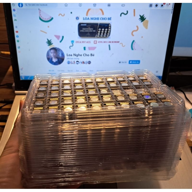 Thẻ nhớ 16g  Dùng cho đài craven cr853, cr836s copy file nghe cho trẻ 6+ Level 2