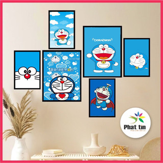 Tranh thiếu nhi  trang trí phòng cho bé, tranh treo tường, decor Inphattin hiện đại, canvas chỉ cần dán.