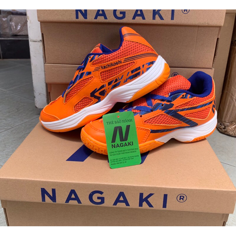 Giày Nagaki Akari (tặng túi đựng giày và quấn vợt  )- dùng bóng chuyền, cầu lông, chính hãng bền đẹp (4 màu)