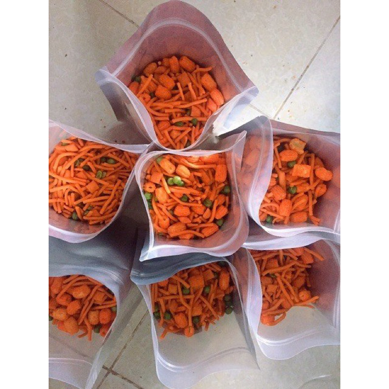 500g Bim Bim que đậu Hà Lan cay cay tuổi thơ