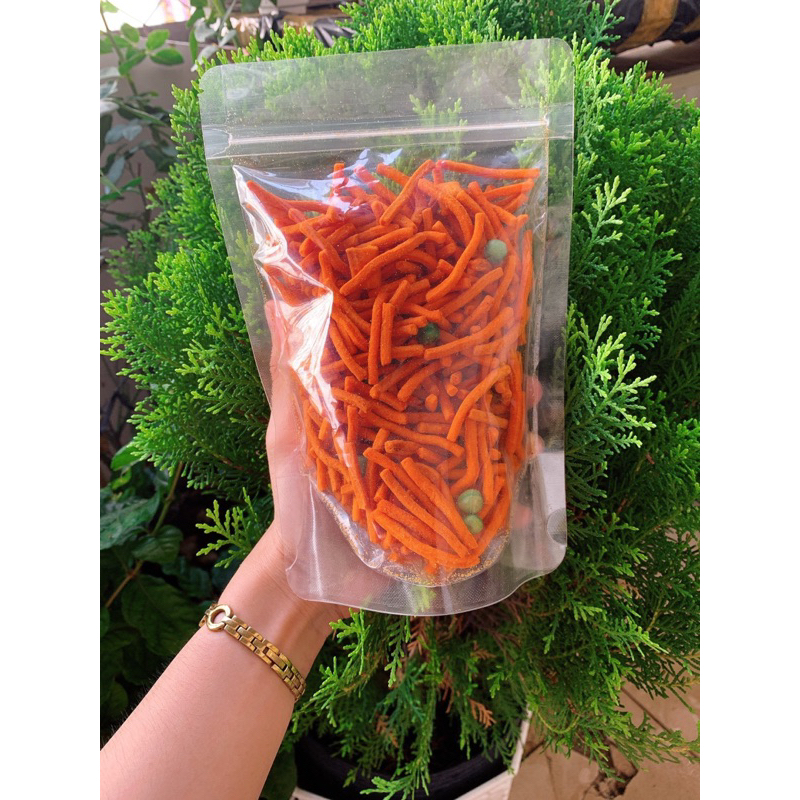 500g Bim Bim que đậu Hà Lan cay cay tuổi thơ