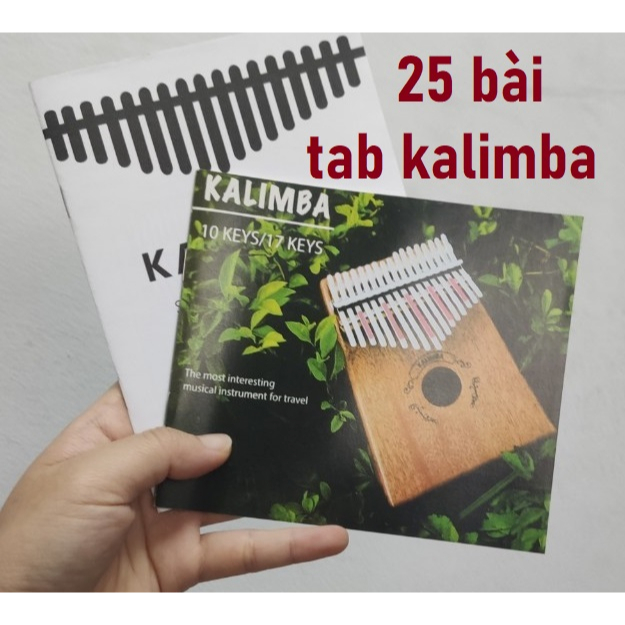 25 bài tab kalimba dễ đánh cho bạn mới tập chơi nhạc Nước Ngoài sale giá rẻ