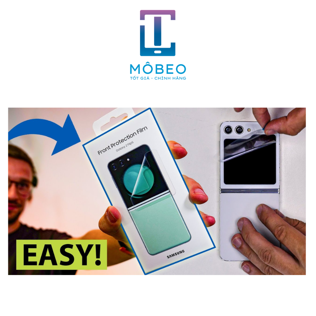 Miếng dán màn hình ngoài Samsung ZFlip 5 - Chính hãng - New Box