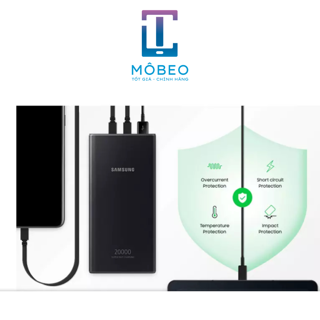 Sạc Dự Phòng Samsung 20000 mAh - 25W - Chính hãng - New Box