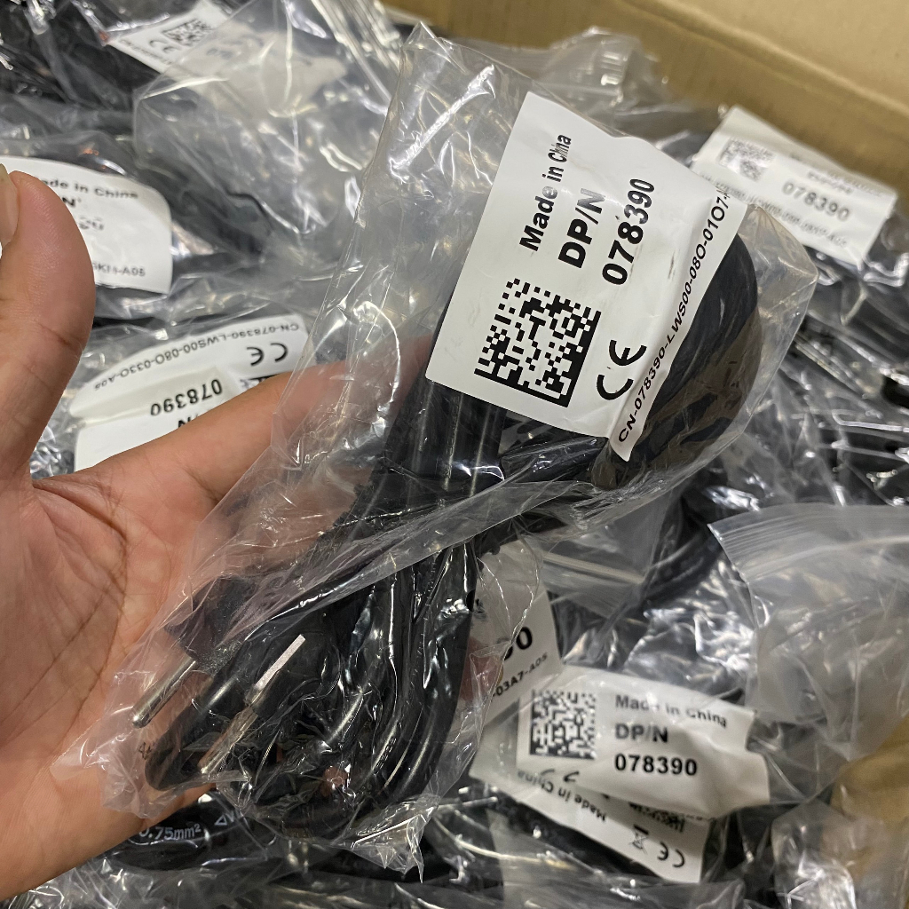 Dây nguồn máy tính PC - Dây Nồi cơm điện - Dây Máy in - Dây Ampli công suất cao, lõi dây đồng nguyên chất, dài 1,5m 2M,