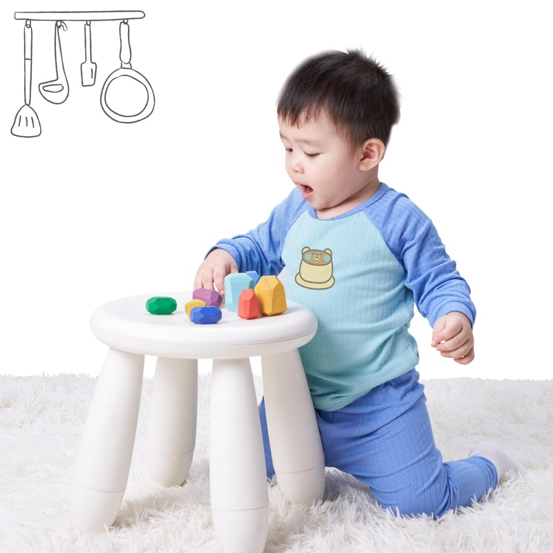 Bộ dài tay raglan bé trai/ gái cotton bamboo Lullaby NH270V (9m-4y) 2023