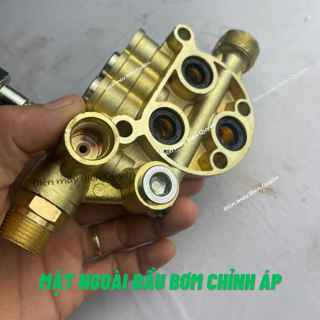 Đầu bơm máy rửa xe, Mặt Ngoài Đầu bơm máy rửa xe mini có chỉnh áp