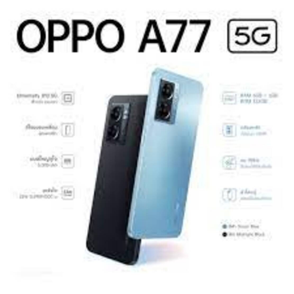 Điện thoại Chính Hãng Oppo A77 5G 2sim ram 8G/256G, màn 6.5inch, Camera siêu nét, cày game chất - GGS 05