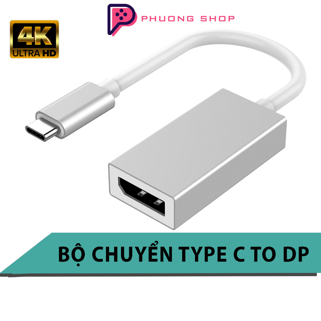 Bộ Cáp Chuyển Đổi Cổng Type C 3.1 sang Displayport - Type C to DP 4K@60HZ