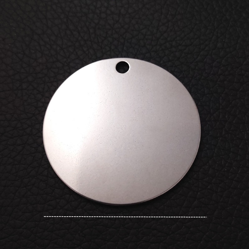 Thẻ tên, tag chó mèo chất liệu inox