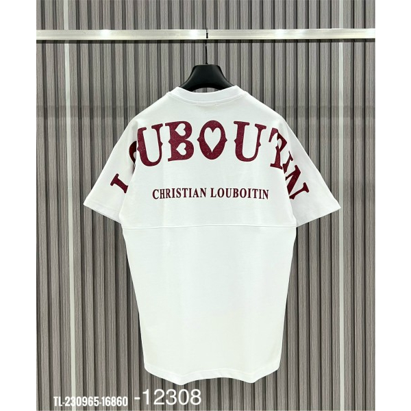 Áo Thun Louboutin Cao Cấp Áo Phông Nam Nữ LC In 2 Mặt Chất Cotton Thoáng Mát