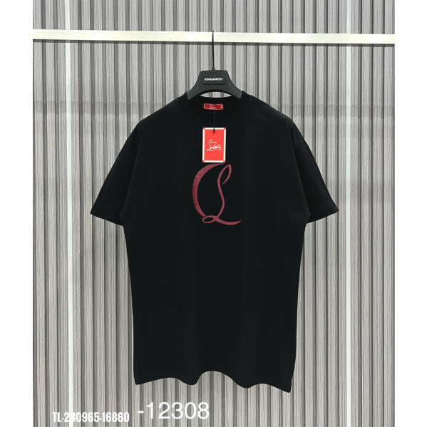 Áo Thun Louboutin Cao Cấp Áo Phông Nam Nữ LC In 2 Mặt Chất Cotton Thoáng Mát