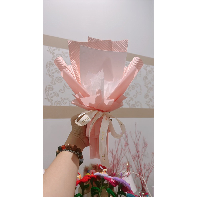 Cốt cắm hoa sáp bó 1 -3 bông mua về tự cắm hoa vào là xong,CÓ NHẬN LÀM THEO MÀU YÊU CẦU IB SHOP