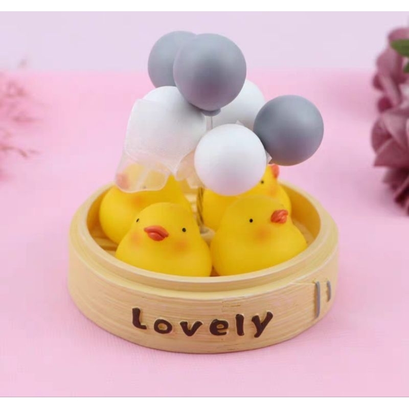 Tượng thạch cao tô màu set bóng và thú
