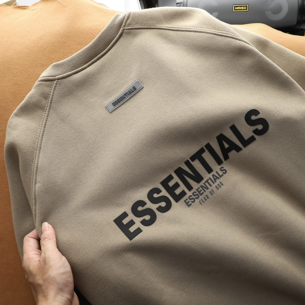 Áo sweater, áo thun tay dài oversize chất liệu nỉ bông cao cấp ES15