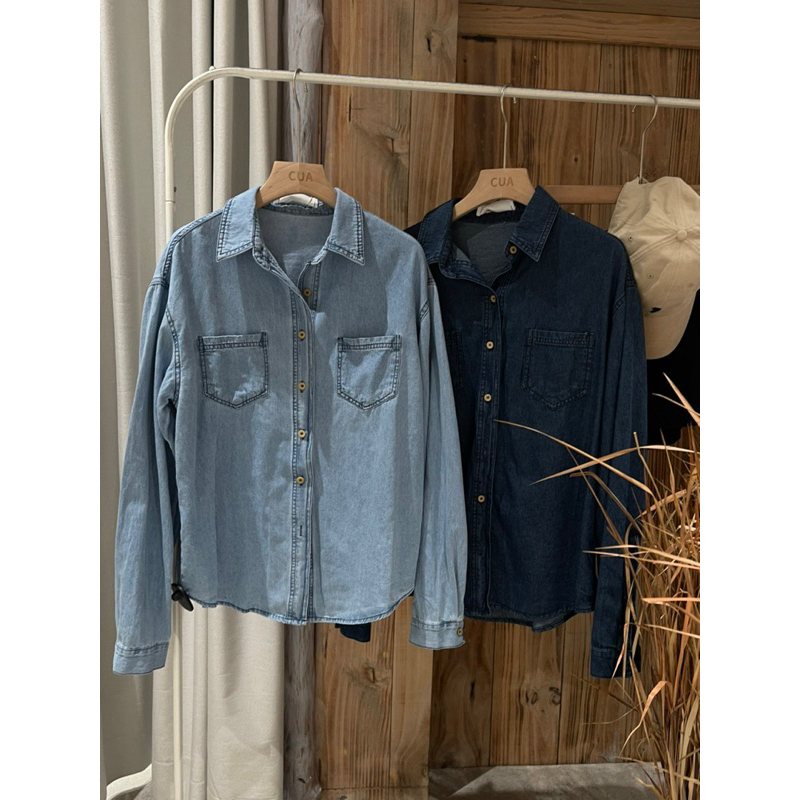 Sơ mi denim