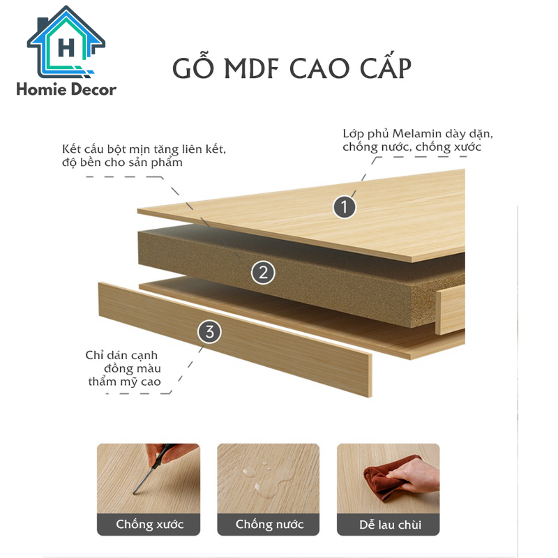 Bàn học ngồi bệt  kết hợp giá sách, bàn làm việc ngồi bệt cao cấp - Freeship extra - Homie Decor
