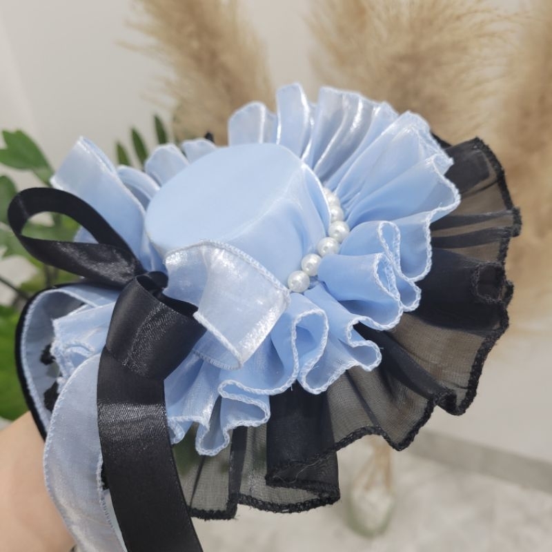 Kẹp tóc/kẹp nón hoàng gia đính ngọc siêu xinh