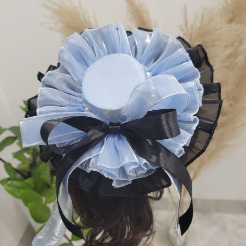 Kẹp tóc/kẹp nón hoàng gia đính ngọc siêu xinh