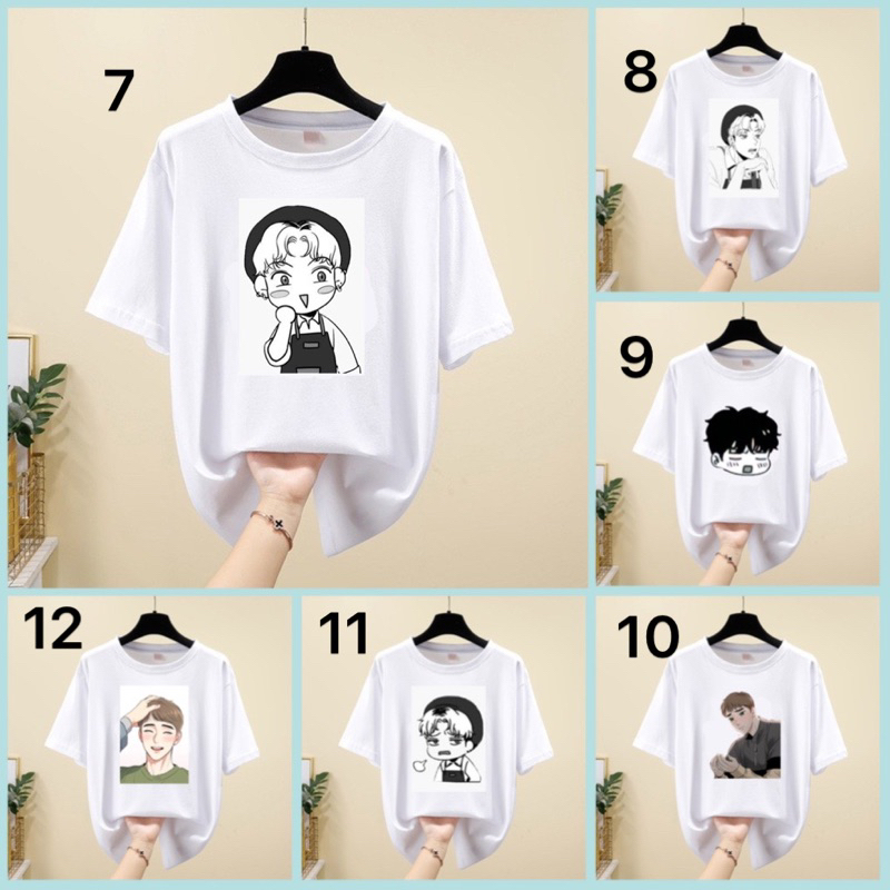 Áo yaoi bj alex broadcast cùng alex bán sẵn và đặt in/ áo hình bj alex broadcast cùng alex