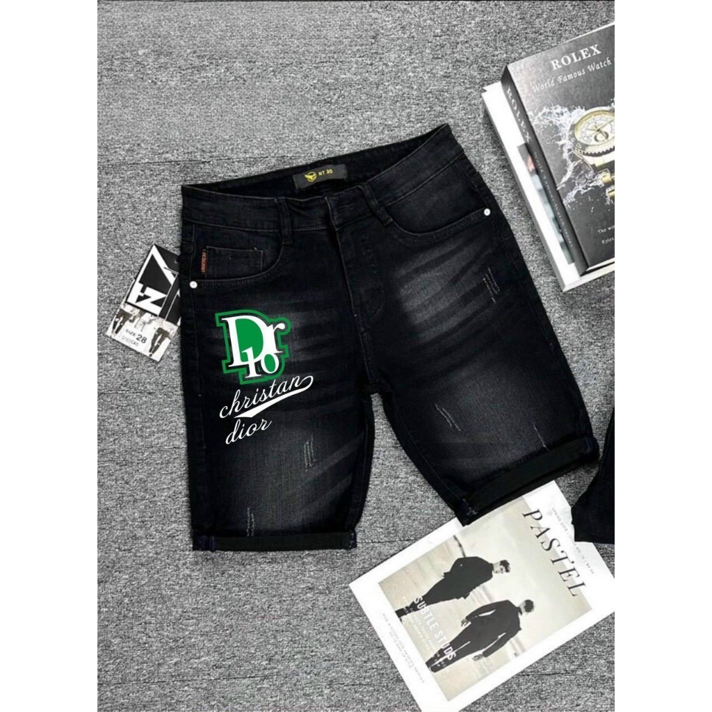 Short jean nam cao cấp quần short nam họa tiết hottrend form dáng chuẩn ảnh thật 100%. MSP74042