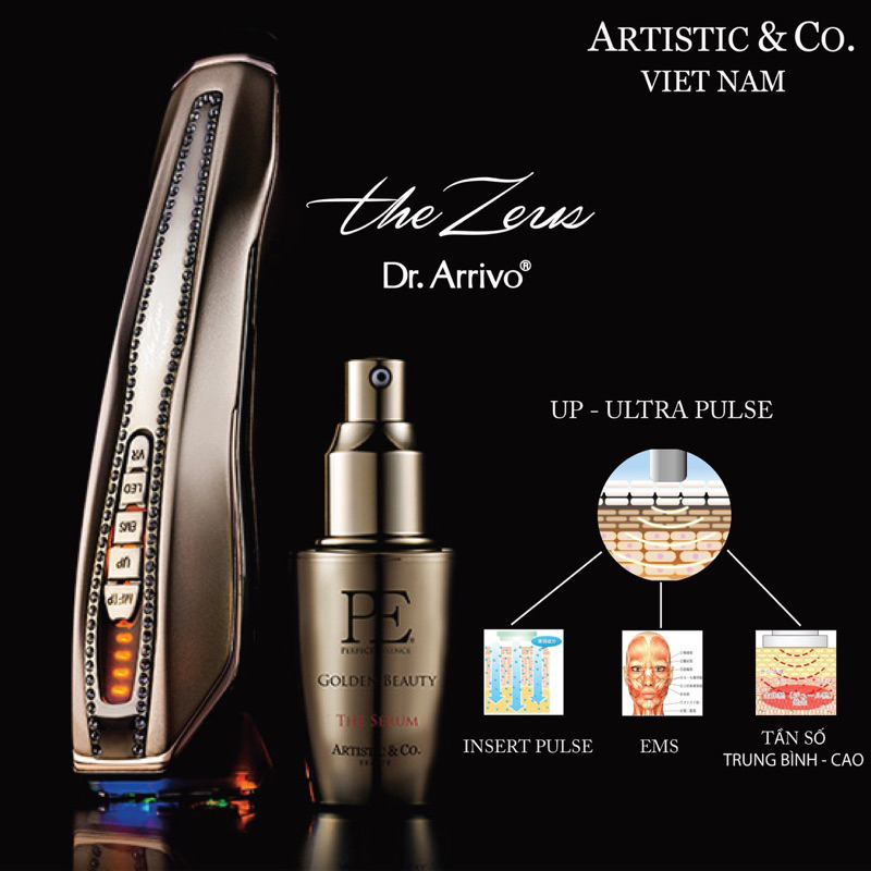 💞 Máy nâng cơ mặt và body cao cấp Nhật Bản DR. ARRIVO the zeus 1