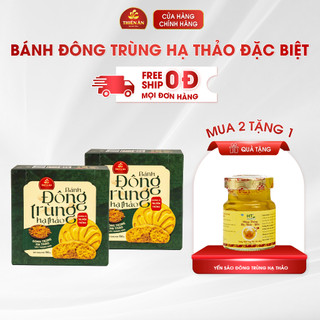 Bánh đông trùng hạ thảo thiên ân - combo 2 hộp