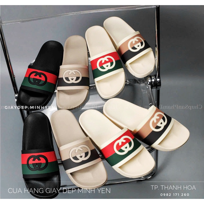 DÉP NAM NỮ GUCHI SIÊU CẤP KHÔNG NGẤM NƯỚC