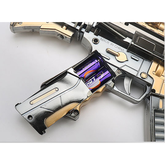 Súng pin đồ chơi có đèn và nhạc ,đồ chơi vận động vui nhộn cho bé trai, đồ chơi trẻ em siêu bền có kèm pin