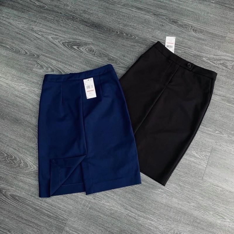 Chân váy bút chì Mango dư xịn