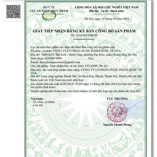 Vitamin 3B chính hãng Endophar (10 vỉ x 10 viên)
