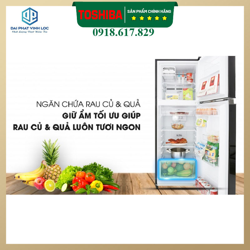 Tủ Lạnh Toshiba Inverter 180 Lít GR-B22VU