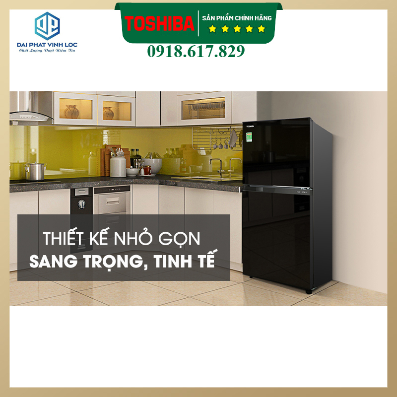 Tủ Lạnh Toshiba Inverter 180 Lít GR-B22VU