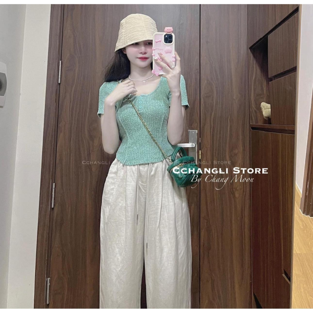 SET ÁO LEN XÙ MIX QUẦN SUÔNG 3 MÀU