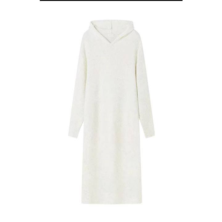 Váy Len Nữ dáng Dài Có Mũ Mẫu Mới 2023 Hàng Quảng Châu