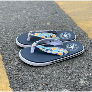 Dép kẹp xanh navy chấm bi chính hãng