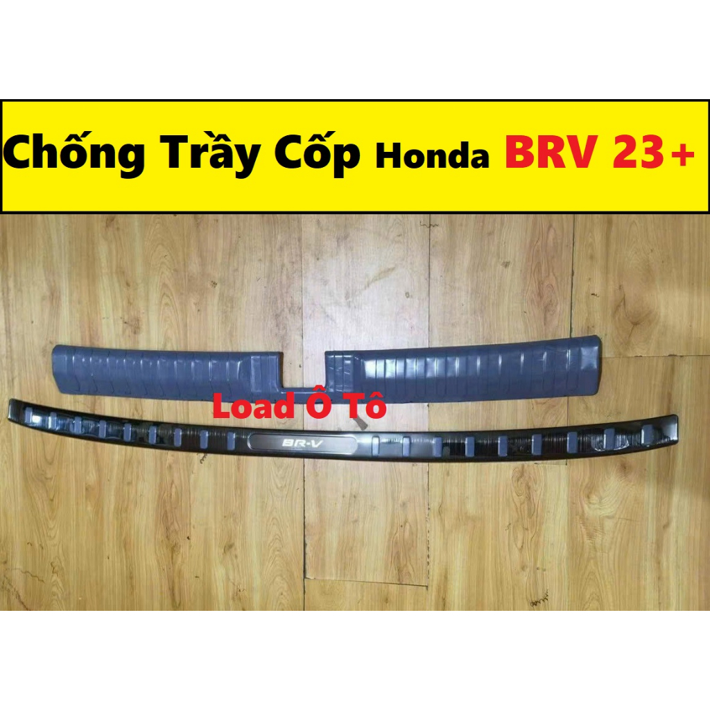 Chống Trầy Cốp Titan Xe Honda BRV 2023-24 Trong, Ngoài Cao Cấp, Sẵn Keo Dán 3M