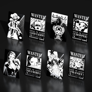 [Thẻ Nhôm] One Piece - Lệnh truy nã